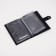 Cover for auto documents and passports, straps/fleet, black color