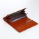 Women's wallet on magnets, brown color