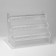 Top for clocks, bracelets, 3 rollers, 32 × 17 × 22 cm, D = 4.5 cm, the color is transparent