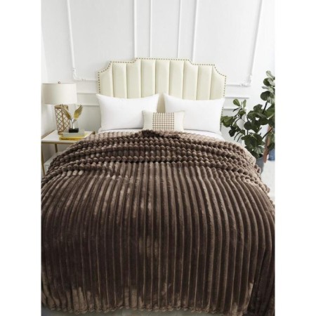 ORNELLA Cover, size 160x210 cm, coffee color-5