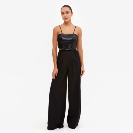 Top female, black color, size 42-44-6