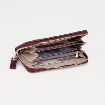 Women's wallet with lightning, purple color-3
