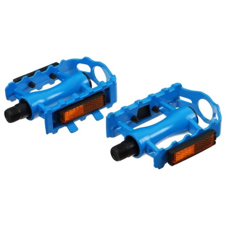 Pedals 9/16 "Dream Bike, with bearings, plastic/steel, blue color-2