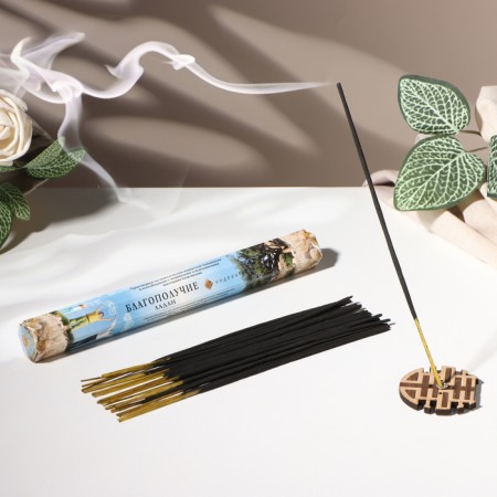 Incense "prosperity", 20 sticks in packaging, hexagon