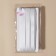 Gum for straps, shiny, 15 mm, 10 ± 0.5 m, white color