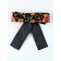 Carnival bandage "Maryushka", rr 50-58 cm, black with birds