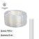 Food hose, PVC, 8 mm, 100 m, transparent