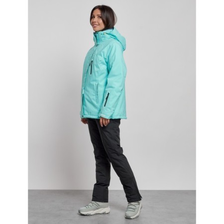 Ski costume female, size 54, turquoise color-1