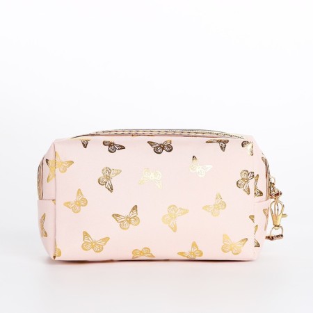 Lightning cosmetic bag, pink color-1