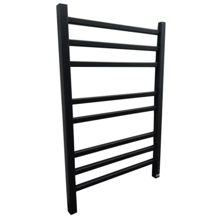 Electric towel Grois Alex, 500x800 mm, 8 crossbars, lower, black-2