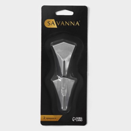 Metal hook on Velcro of the Dolyan "Crystal", 2 pcs-5
