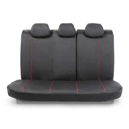 ARROW AUTOCHEKHALS, MODAL MARPOSE Jacquard with contrasting sequent, 2 mm foam, 3D, 11 objects, 5 head restraints, 2 lightning, Airbag black and red-2