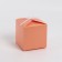 Folding box "Peach", 12 × 12 × 12 cm
