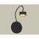Wall lamp with Ambrella Light, XB9596152, GX53 LED 12 W switch, black sand, yellow gold