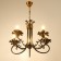Madfi chandelier 5he14 40W black and gold 55x70x55 cm Bayerlux