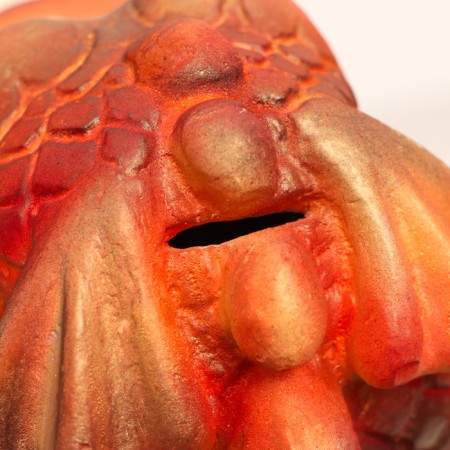Pigger "Dragon Giant" 33x30cm, red with gold-4