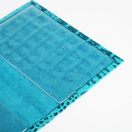 Covers for passport, turquoise color-4