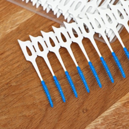 Syntek toothpicks, 24 pcs, blue color-3