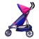 Stroller for dolls, with carrying, three -wheeled, metal frame