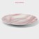 Plate Ceramic dinner shade “Marble”, D = 24 cm, pink color