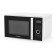 Pioneer MW356S microwave oven, 800 watts, 6 programs, sensor, 23 l, black and white