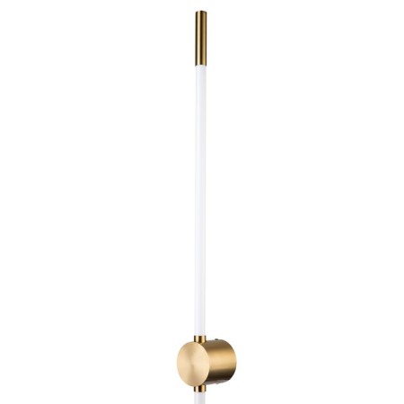 Bra Indigo, 14008/1w Brass. 1x10WW, LED, 1000LM, 4000K, 80x80x920 mm, white matte color-2
