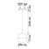Building lamp Garn IP20 GU10 9W, wire length 2 m