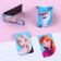 A postcard with magnetic bookmarks "The most beautiful!", Cold heart, 4 pcs.