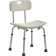 A stool with a back for bathing in the bathroom and shower Bradex KZ 0935