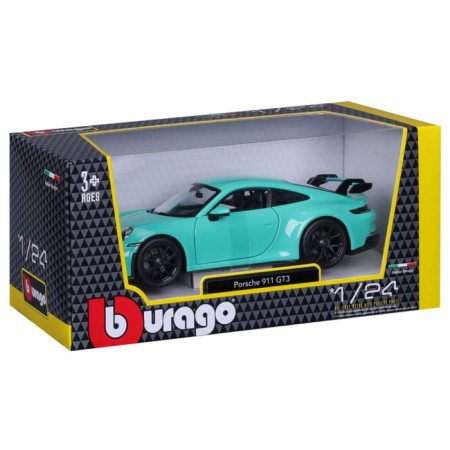 BBURAGO Porsche 911 GT3, Die-Cast, 1:24, opening doors-12