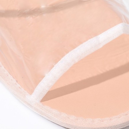 Slips "Aquarius" white-beige, disposable (individual packaging)-3