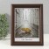 Photo frame plastic 15x20 cm "Staircase with rhombuses" Chocolate 2x18x23 cm