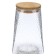 Bank Glass Regent Linea Ciottolo, with a lid, 950 ml