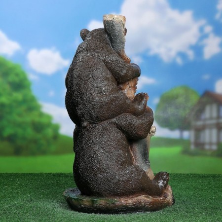 Garden figure "Bears Come friends" 30x27x55cm-9