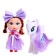 Doll with a pony "Fairytale", purple, in a package