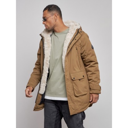 Winter male park, size 56, mustard color-7