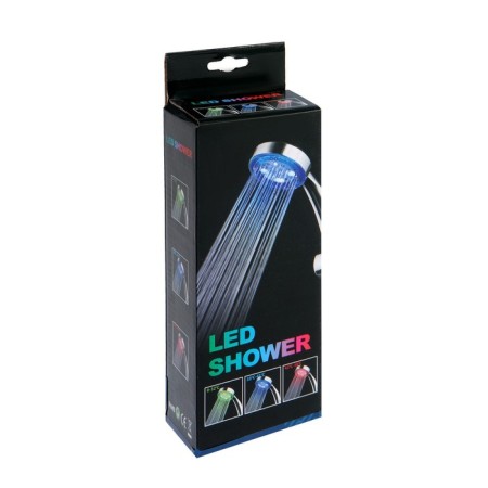 Showing watering can Zein Z0015, with LED backlight, 3 colors, plastic, color chromium-9