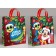 New Year. Gift package, 23x27x11.5 cm, packaging, Mickey Mouse