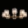 Lavinia chandelier, size 94x43x94 cm, 480W 8xe14 IP 20