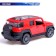 Autograd Metal Metal "Jeep", 1:36, inertia, doors open, red color