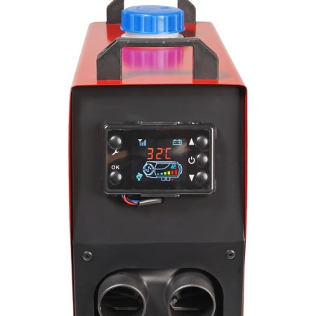 Autonomous Autonomous portable heater 12V 5000W Metal diesel. Corps (narrow)-5