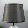 ESMIMA table lamp E14 40W gray 20x20x33cm Risalux