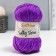 Yarn 70% acrylic, 30% silk "Softy Shine" 50 g 85 m color 14 lilac
