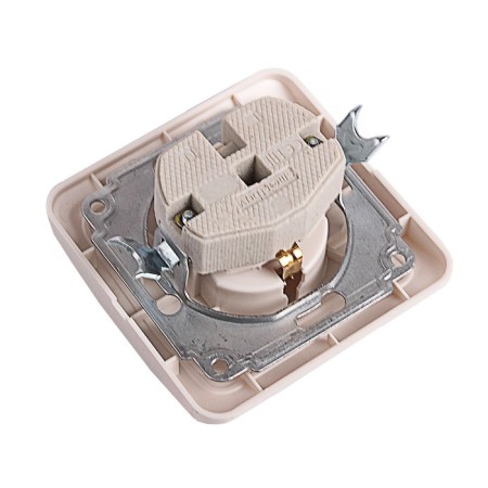 SmartBuy "Mars" socket, 16 a, with grounding, white-1