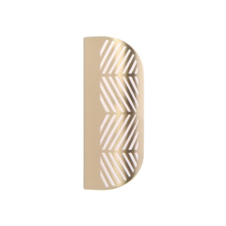 Cappio handle, m/o 96 mm, with a pattern, matte gold color