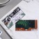 Money envelope "Happy Birthday!" embossing, coffee, car, lynx, 17x8cm