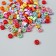 Beads for creativity plastic "Peace" Color set 20 grams 0.4x0.7x0.7 cm
