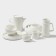 Mug Magistro Olivequeen, 750 ml, 13 × 10 × 18.5 cm, porcelain, white