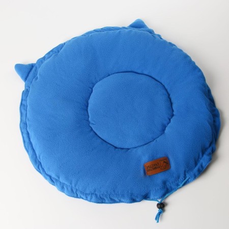 Lynchik for animals on a screed with ears, blue color 30-50 cm-2
