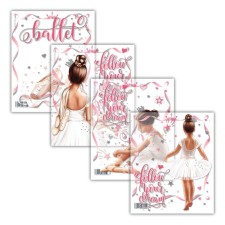 Set of covers for notebooks and diaries, PP 12 pcs, 212x347mm, 80 μm, Erichkrause 